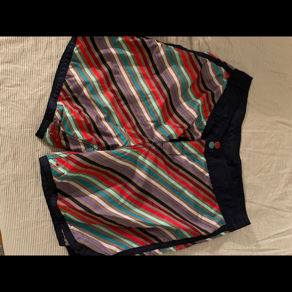 Reversible board shorts! Medium size, above knee